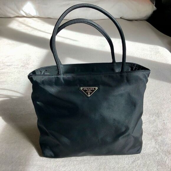 Prada Tessuto Nylon Small Black Tote - Picture 14 of 14